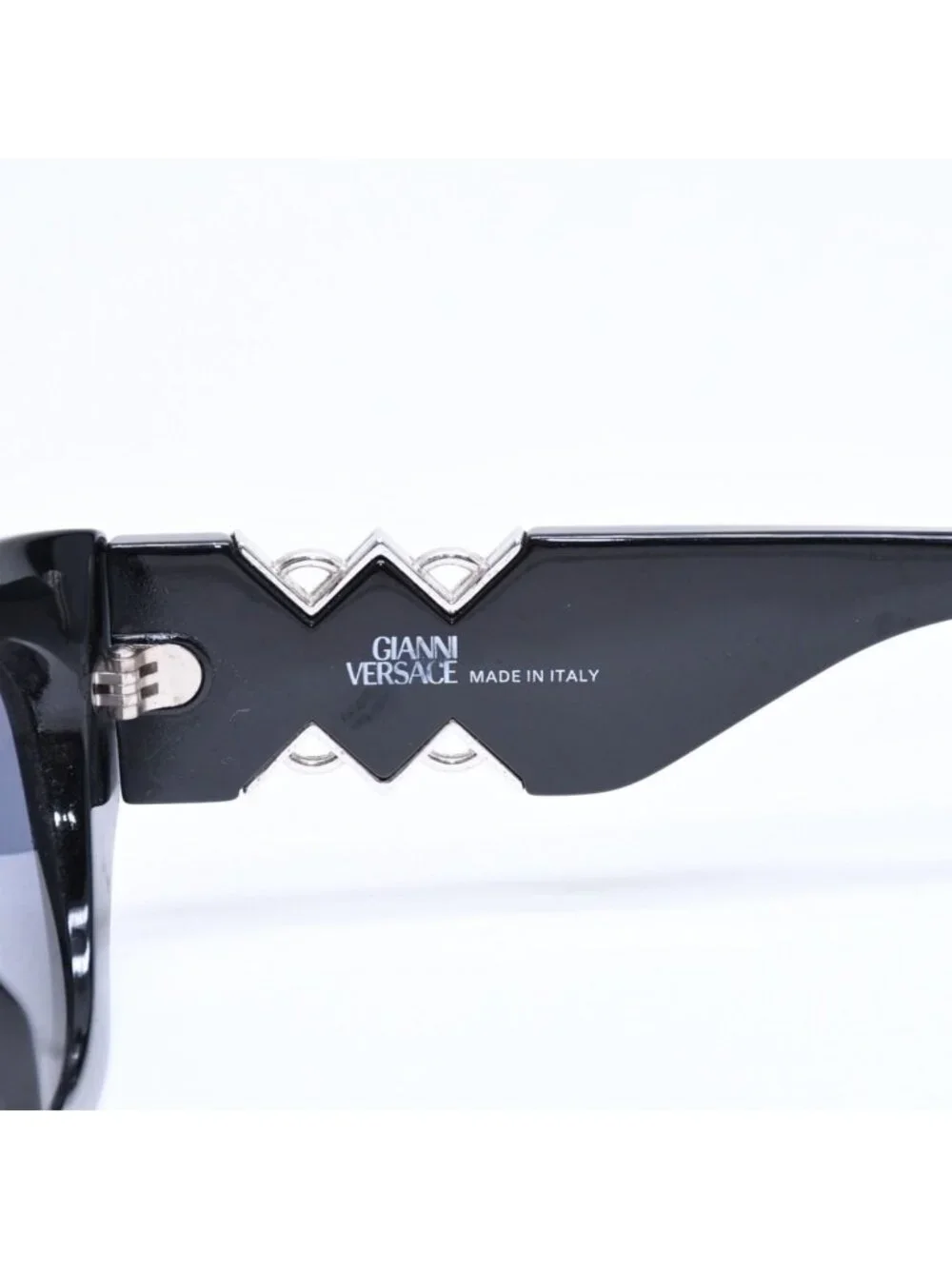 Versace Sunglasses Eyewear Medusa Black Silver